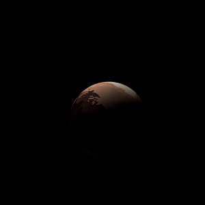 The artist's impression of Kepler-1523 b artist's rendition