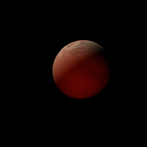 The artist's impression of Kepler-1540 Ab artist's rendition