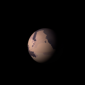 The artist's impression of Kepler-154 g artist's rendition
