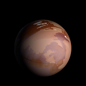 The artist's impression of Kepler-1552 b artist's rendition