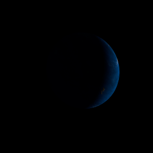 The artist's impression of Kepler-1579 b artist's rendition