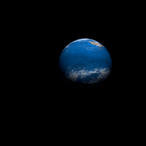The artist's impression of Kepler-157 b artist's rendition