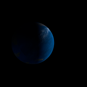 The artist's impression of Kepler-160 b artist's rendition