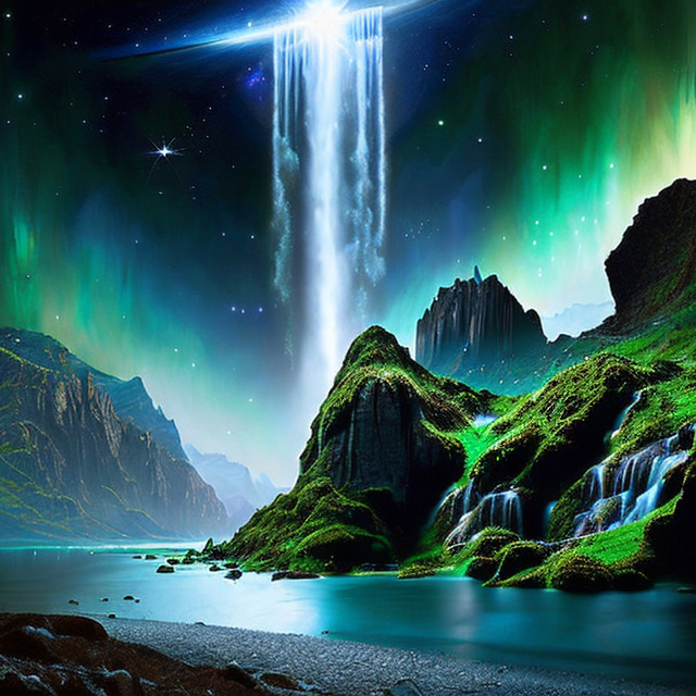 The artist's impression of Kepler-1615 b artist's rendition