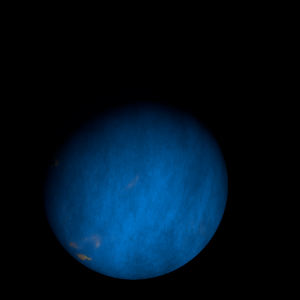 The artist's impression of Kepler-1649 Ac artist's rendition