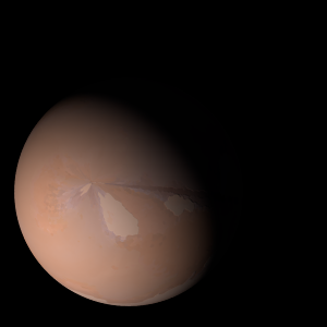 The artist's impression of Kepler-165 b artist's rendition