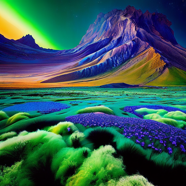 The artist's impression of Kepler-1671 b artist's rendition