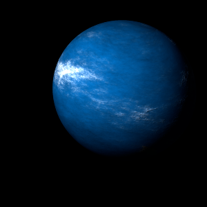 The artist's impression of Kepler-167 Ac artist's rendition