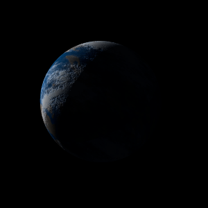 The artist's impression of Kepler-167 c artist's rendition