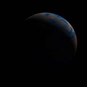 The artist's impression of Kepler-169 b artist's rendition