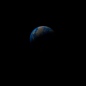 The artist's impression of Kepler-1702 b artist's rendition