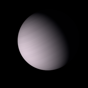 The artist's impression of Kepler-1704 b artist's rendition