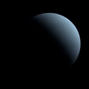 The artist's impression of Kepler-1708 b artist's rendition