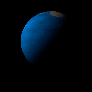 The artist's impression of Kepler-170 c artist's rendition