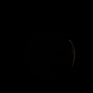 The artist's impression of Kepler-1738 b artist's rendition