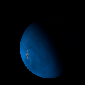 The artist's impression of Kepler-1749 Ab artist's rendition