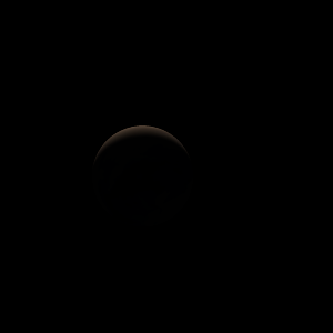 The artist's impression of Kepler-1755 b artist's rendition