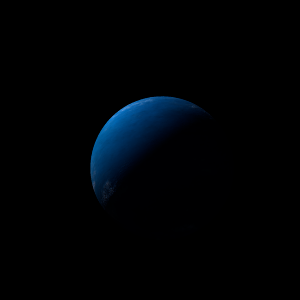 The artist's impression of Kepler-1764 b artist's rendition
