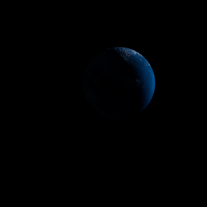 The artist's impression of Kepler-1775 b artist's rendition