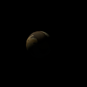 The artist's impression of Kepler-1782 Ab artist's rendition