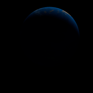 The artist's impression of Kepler-1796 b artist's rendition