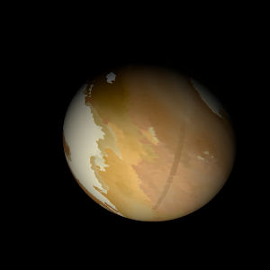 The artist's impression of Kepler-1798 Ab artist's rendition