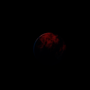 The artist's impression of Kepler-1799 b artist's rendition