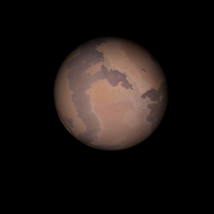 The artist's impression of Kepler-179 b artist's rendition