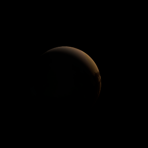 The artist's impression of Kepler-1810 b artist's rendition