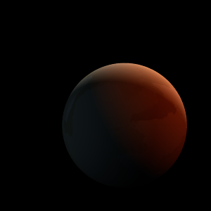 The artist's impression of Kepler-1811 b artist's rendition