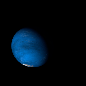 The artist's impression of Kepler-181 b artist's rendition
