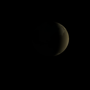 The artist's impression of Kepler-1834 b artist's rendition