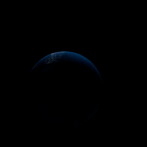 The artist's impression of Kepler-1835 b artist's rendition