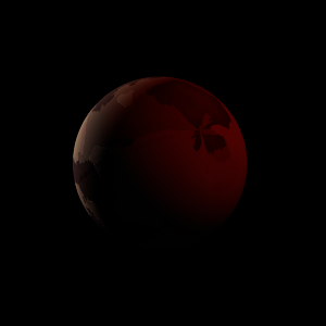 The artist's impression of Kepler-184 d artist's rendition