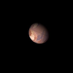 The artist's impression of Kepler-1854 Ab artist's rendition