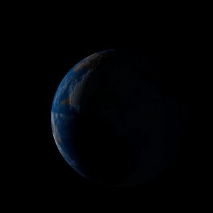 The artist's impression of Kepler-1856 Ab artist's rendition