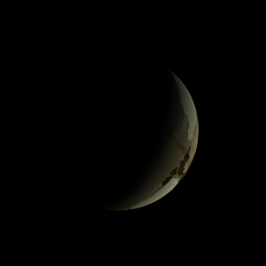 The artist's impression of Kepler-1859 b artist's rendition