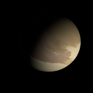 The artist's impression of Kepler-1864 b artist's rendition