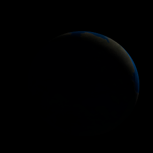 The artist's impression of Kepler-1869 b artist's rendition
