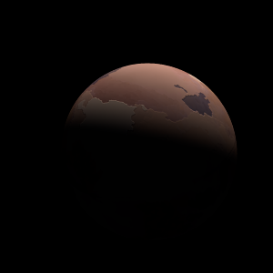 The artist's impression of Kepler-1878 Ab artist's rendition
