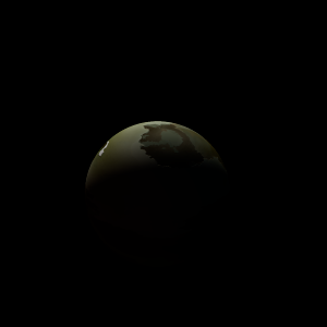 The artist's impression of Kepler-1890 Ab artist's rendition