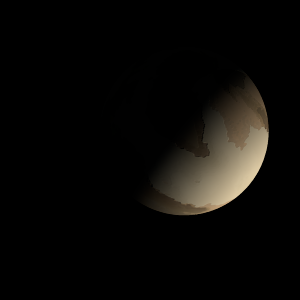 The artist's impression of Kepler-1894 Ac artist's rendition