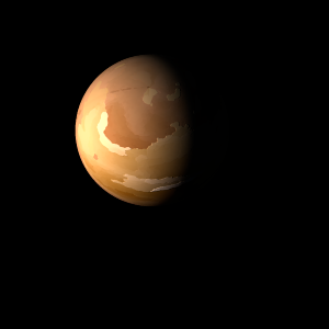 The artist's impression of Kepler-1911 Ab artist's rendition