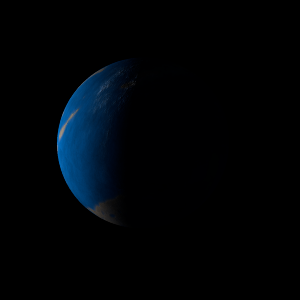 The artist's impression of Kepler-191 b artist's rendition