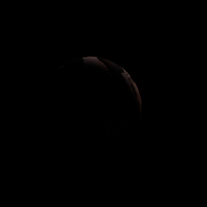 The artist's impression of Kepler-191 c artist's rendition