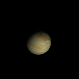 The artist's impression of Kepler-192 Ab artist's rendition