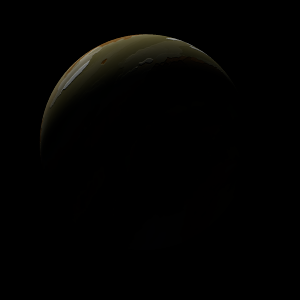 The artist's impression of Kepler-192 Ac artist's rendition