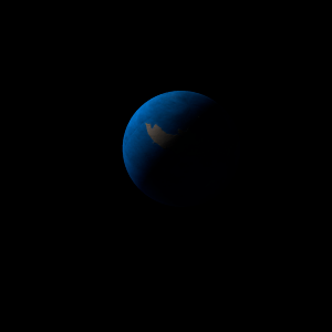 The artist's impression of Kepler-192 b artist's rendition