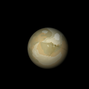 The artist's impression of Kepler-192 c artist's rendition