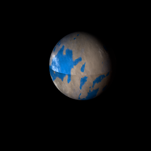 The artist's impression of Kepler-1937 Ab artist's rendition